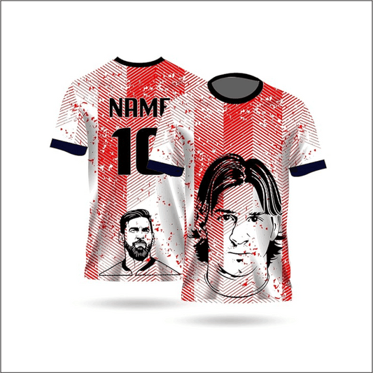 Next Print Messi 10 Jersey NP0000S419 (with Black Shorts)