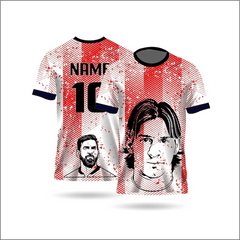 Next Print Messi 10 Jersey NP0000S419 (with Black Shorts)