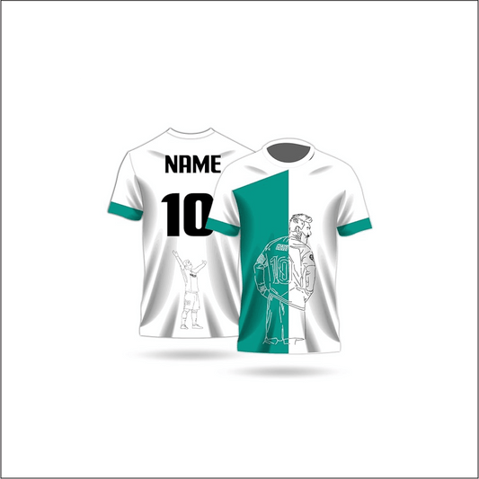 Next Print Messi 10 Jersey NP0000S421 (with Black Shorts)