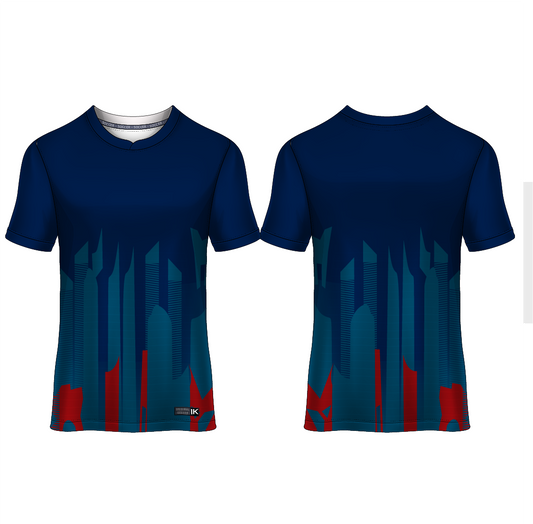 Next Print Customised  Round Neck Jersey With Name & Number. NP0000S44