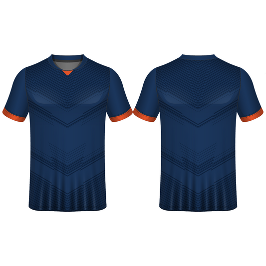 Next Print Customised  Round Neck Jersey With Name & Number. NP0000S45