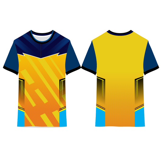 Next Print Customised  Round Neck Jersey With Name & Number. NP0000S46