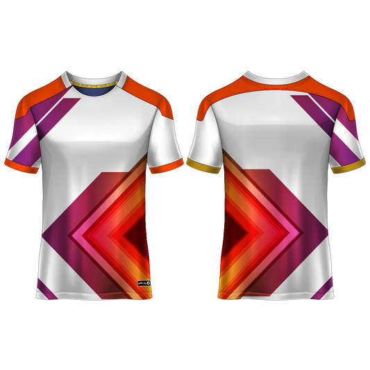 Next Print Customised  Round Neck Jersey With Name & Number. NP0000S47