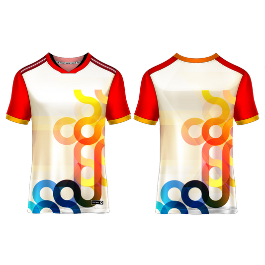 Next Print Customised  Round Neck Jersey With Name & Number. NP0000S49