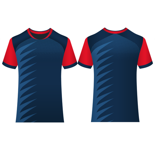 Next Print Customised  Round Neck Jersey With Name & Number. NP0000S53