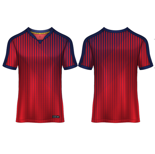 Next Print Customised  Round Neck Jersey With Name & Number. NP0000S60