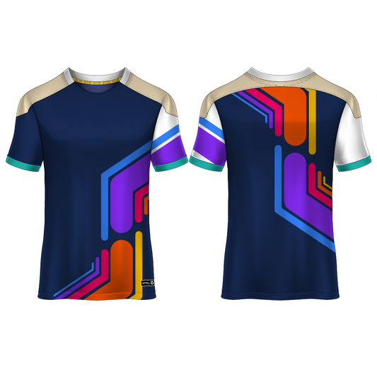 Next Print Customised  Round Neck Jersey With Name & Number. NP0000S62