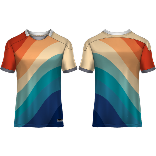 Next Print Customised  Round Neck Jersey With Name & Number. NP0000S64