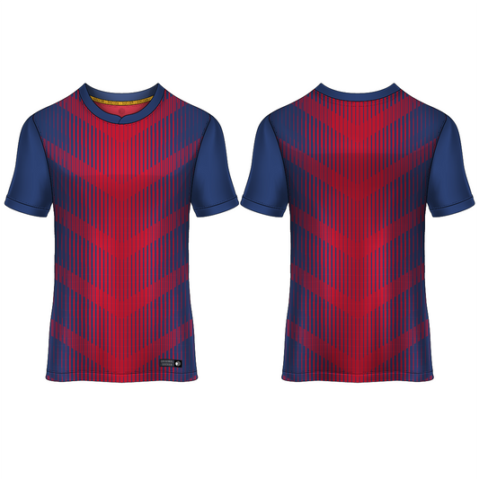 Next Print Customised  Round Neck Jersey With Name & Number. NP0000S68