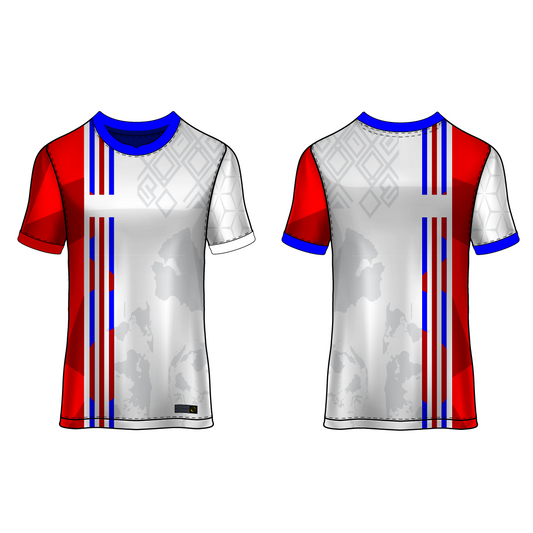 Next Print Customised  Round Neck Jersey With Name & Number. NP0000S7