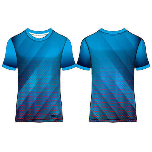 Next Print Customised  Round Neck Jersey With Name & Number. NP0000S85