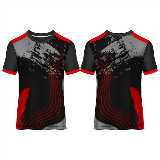 Next Print Customised  Round Neck Jersey With Name & Number. NP0000S94