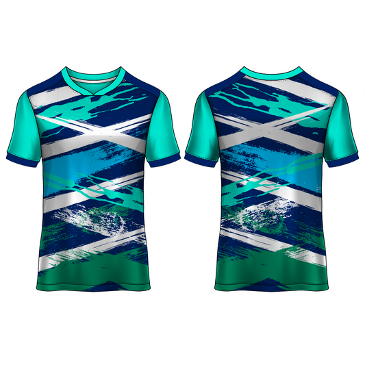 Next Print Customised  Round Neck Jersey With Name & Number. NP0000S98