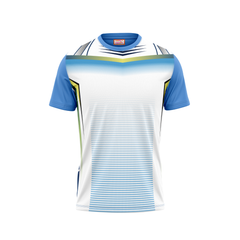 Round Neck Printed Jersey Skyblue NP00115