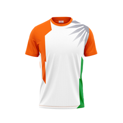 Round Neck Printed Jersey Orange NP00118