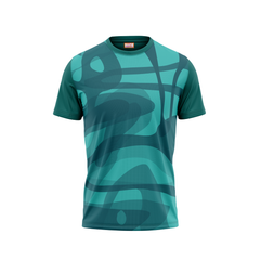 Round Neck Printed Jersey Orange NP0016