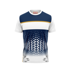 Round Neck Printed Jersey White NP00190