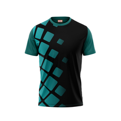 Round Neck Printed Jersey Green NP00203