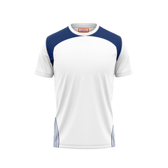 Round Neck Printed Jersey White NP00190