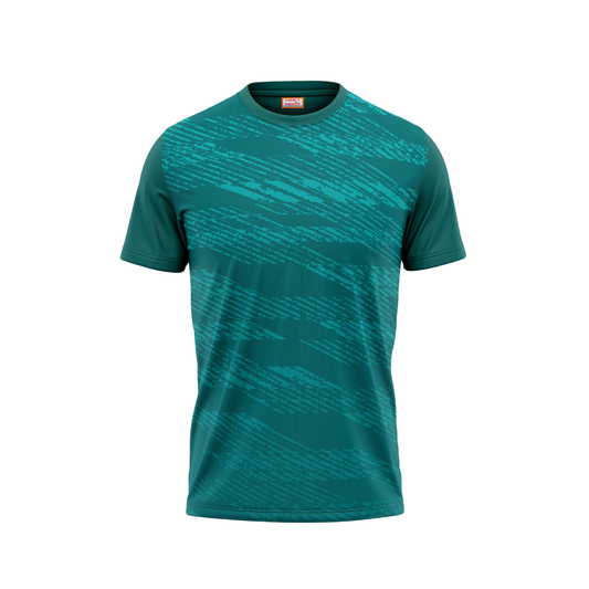 Copy of Round Neck Printed Jersey Orange NP0031