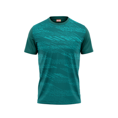 Copy of Round Neck Printed Jersey Orange NP0031