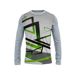 Round Neck Fullsleeve Printed Jersey White NP0035