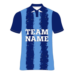 Nexprint customized blue design cricket jersey NP0080019