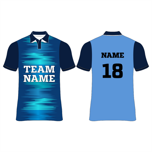 Nextprint customized skyblue cricket jersey NP0080028