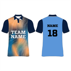 Nextprint customized skyblue cricket jersey NP0080032