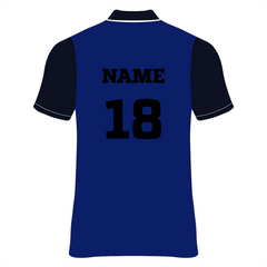 Nextprint customized royalblue printed cricket jersey NP0080034