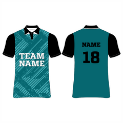 Nextprint customized rama green jersey polo neck NP0080055