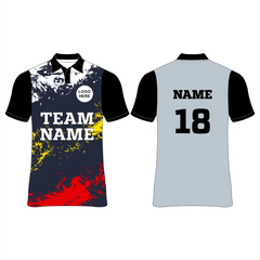 NEXT PRINT All Over Printed Customized Sublimation T-Shirt Unisex Sports Jersey Player Name & Number, Team Name And Logo.NP0080080