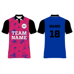 NEXT PRINT All Over Printed Customized Sublimation T-Shirt Unisex Sports Jersey Player Name & Number, Team Name And Logo.NP0080090