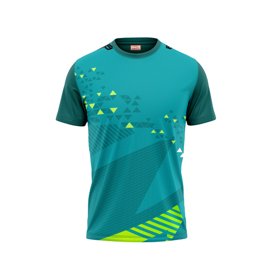 Round Neck Printed Jersey Orange NP0074