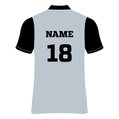 Nextprint customized grey jersey name and number printed NP008008