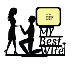 MY BEST WIFE STAND FRAME