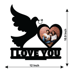I LOVE YOU SINGLE IMAGE STAND FRAME 111