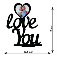 LOVE YOU SINGLE IMAGE STAND FRAME 81