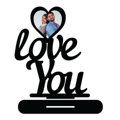 LOVE YOU SINGLE IMAGE STAND FRAME 81