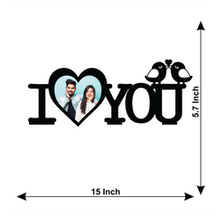I LOVE YOU SINGLE IMAGE STAND FRAME 109