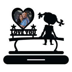 I LOVE YOU SINGLE IMAGE STAND FRAME 108