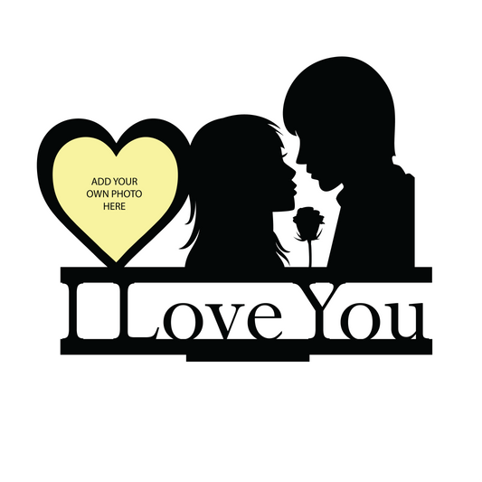 I LOVE YOU SINGLE IMAGE STAND FRAME 107