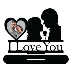 I LOVE YOU SINGLE IMAGE STAND FRAME 107