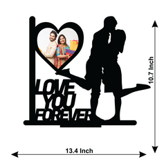 LOVE YOU FOREVER SINGLE IMAGE LOVE STAND FRAME