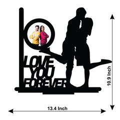 LOVE YOU FOREVER SINGLE IMAGE STAND FRAME