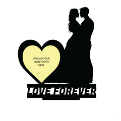 LOVE FOREVER SINGLE IMAGE STAND FRAME 134