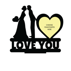 I LOVE YOU SINGLE IMAGE LOVE STAND FRAME 133