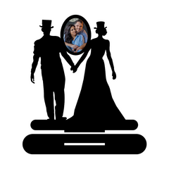 LOVELY COUPLES SINGLE IMAGE STAND FRAME