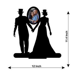 LOVELY COUPLES SINGLE IMAGE STAND FRAME