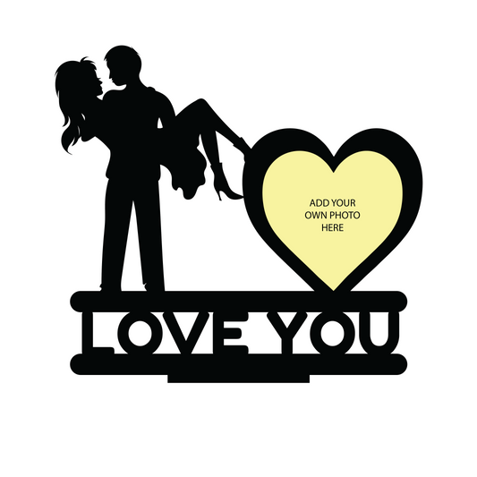 WE LOVE EACH OTHER SINGLE IMAGE STAND FRAME